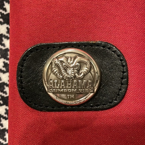 University of Alabama ID Holder Key Chain  w/ Pewter Logo 🐘 - Picture 4 of 16